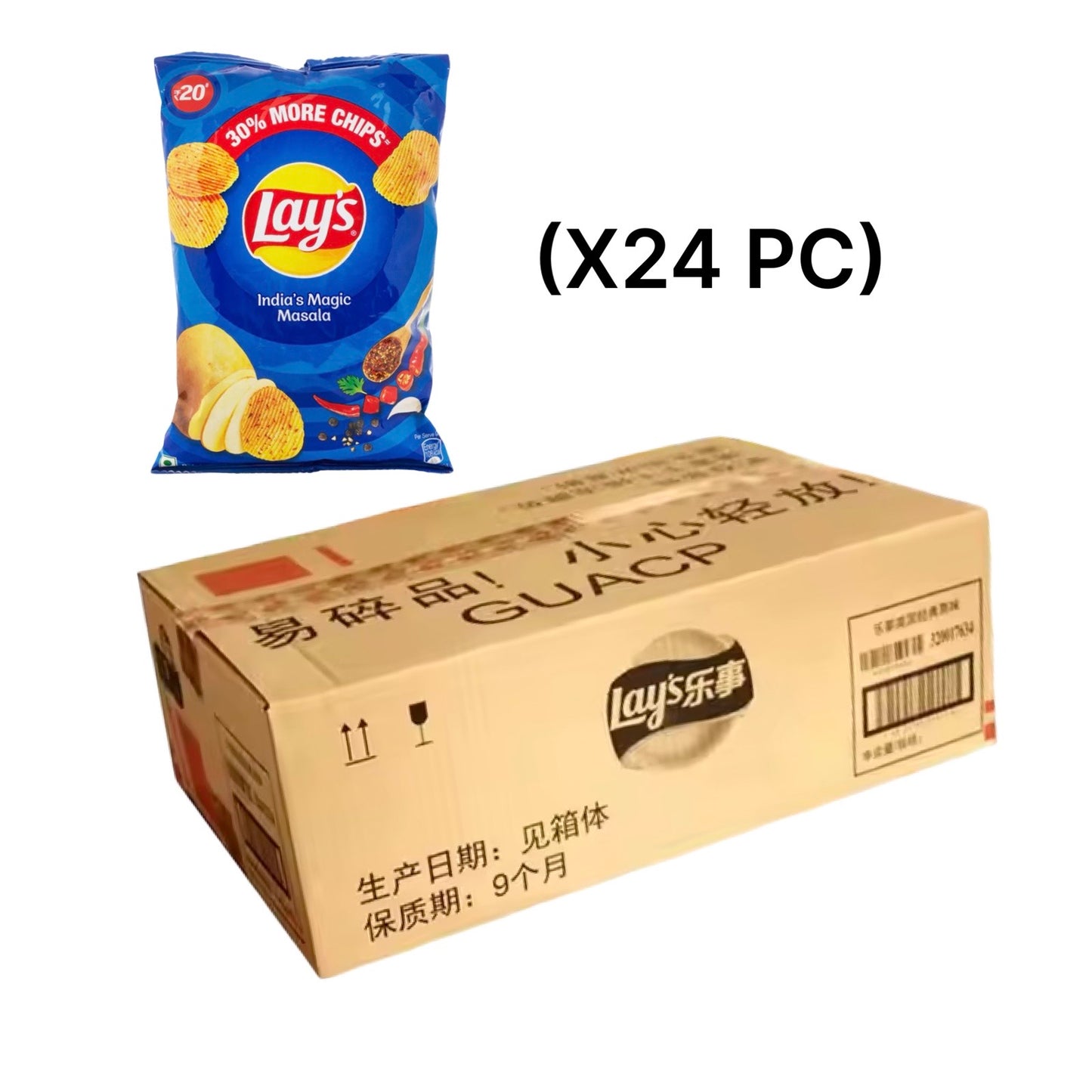 Lays Indias Magic Masala 24pc