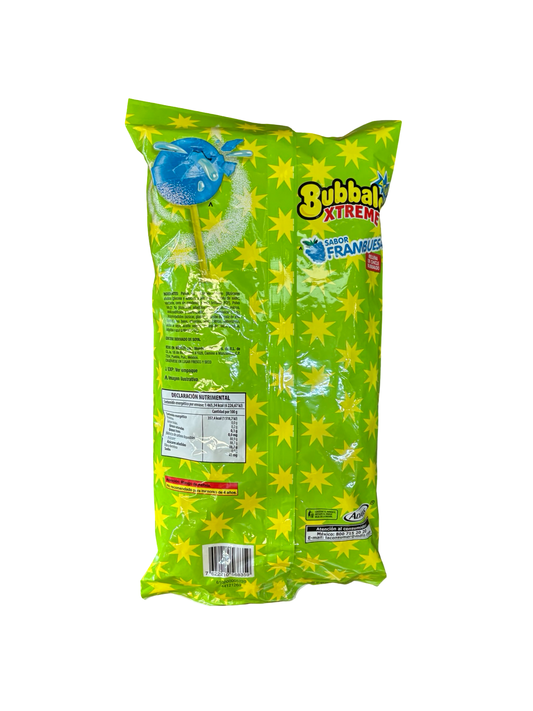 Bubbaloo Xtreme Ácido 20pc