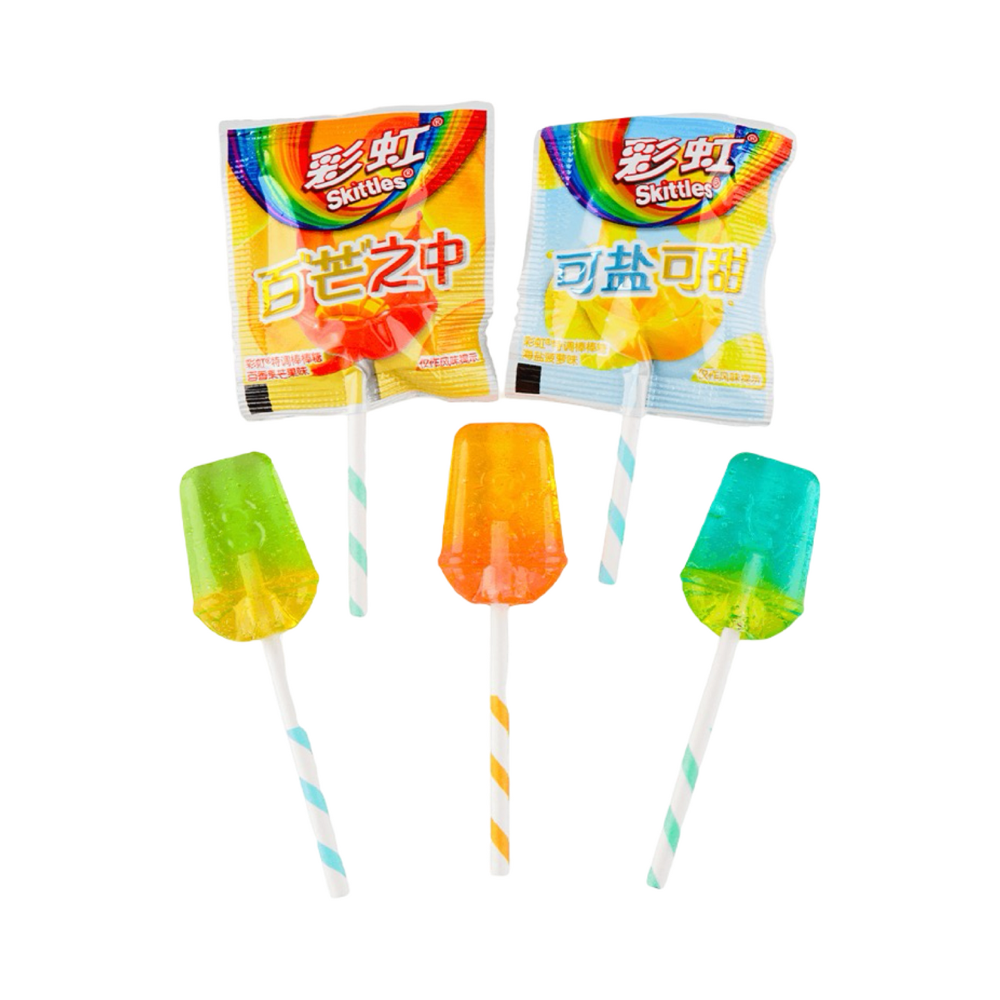 Skittles Lollipop Rainbow 5pc