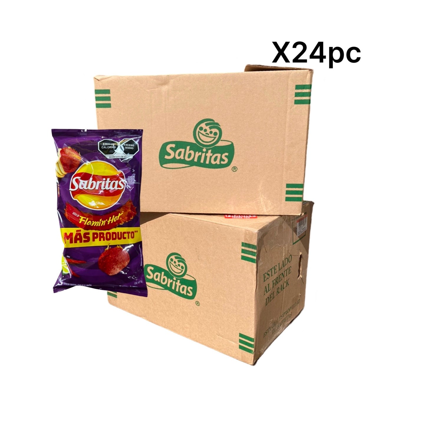 Sabritas Flamin Hot 24pc