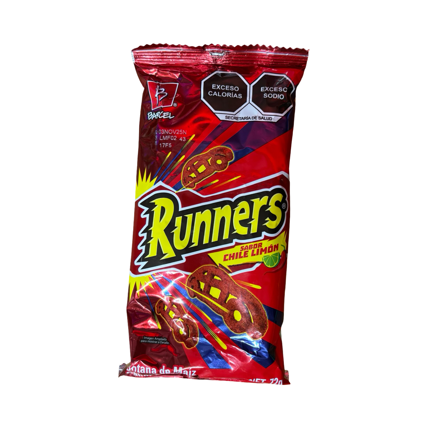 Runners Sabor Chile Limon 72g
