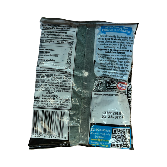 D’Gari (120g) Gelatina Negra