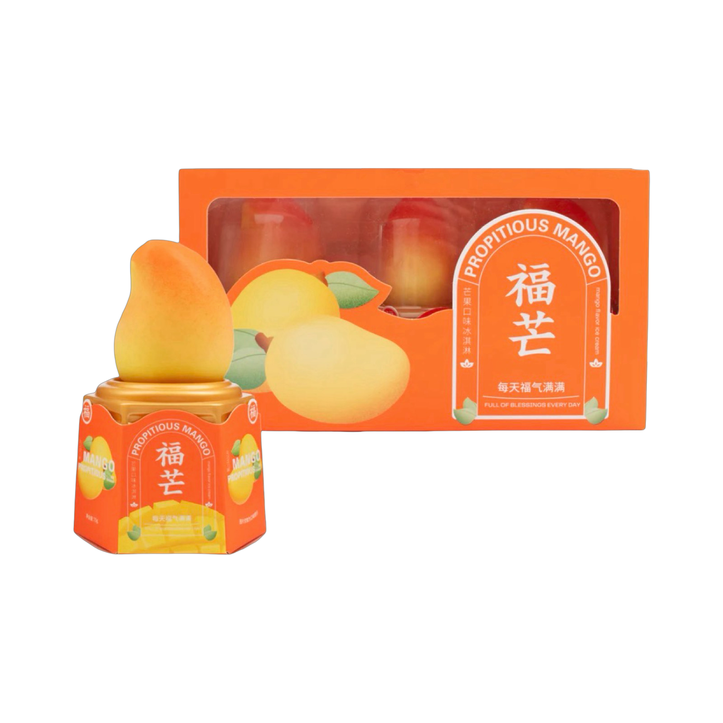 Propitious Mango Ice Cream - Viral Ice Cream