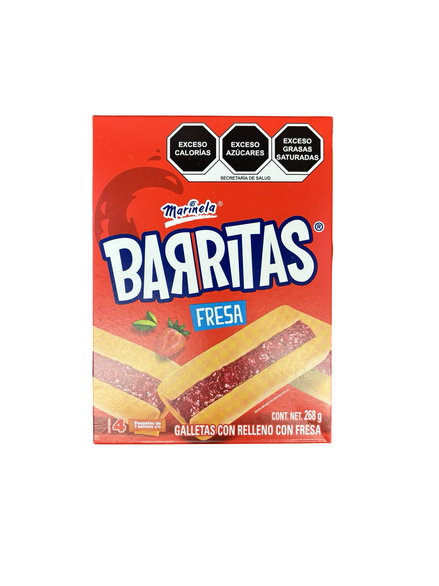 Barritas Fresa 4pc