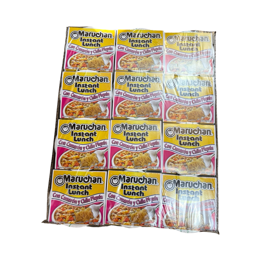 Maruchan Camarón y Chile Piquín (64g) 12pc