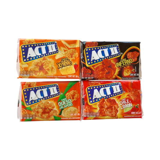 ACT II POPCORN 4pc