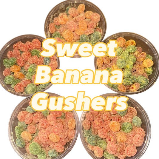 Sweet Banana Gushers 8oz