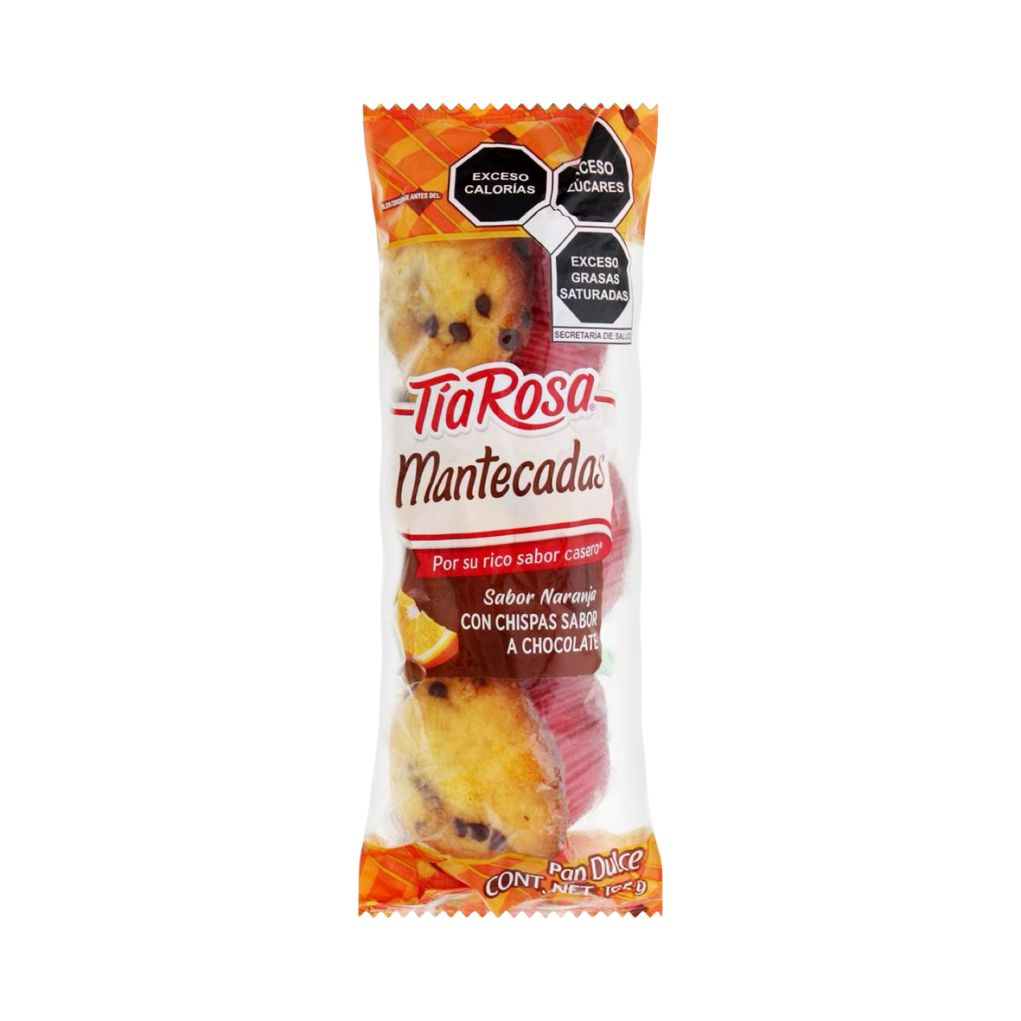 Tía Rosa Mantecada Orange 3pc