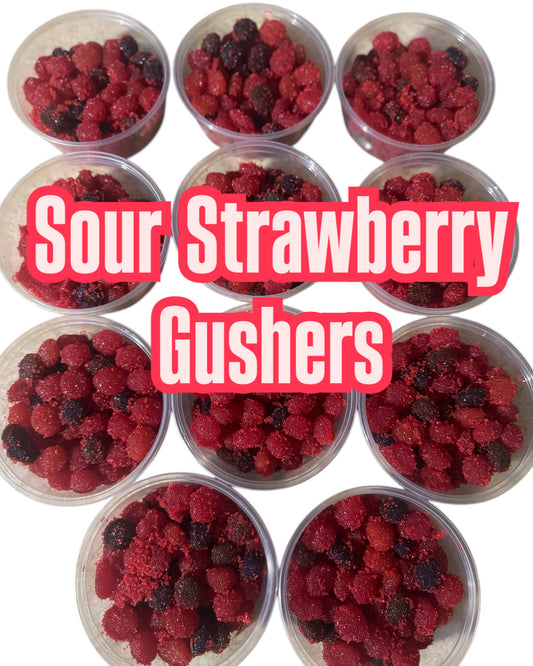 Sour Strawberry Gushers 8oz