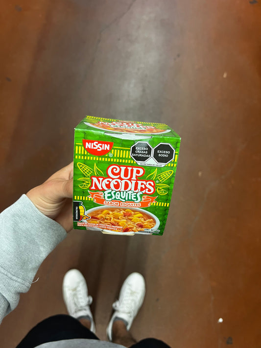 Nissin Cup Noodles Esquite