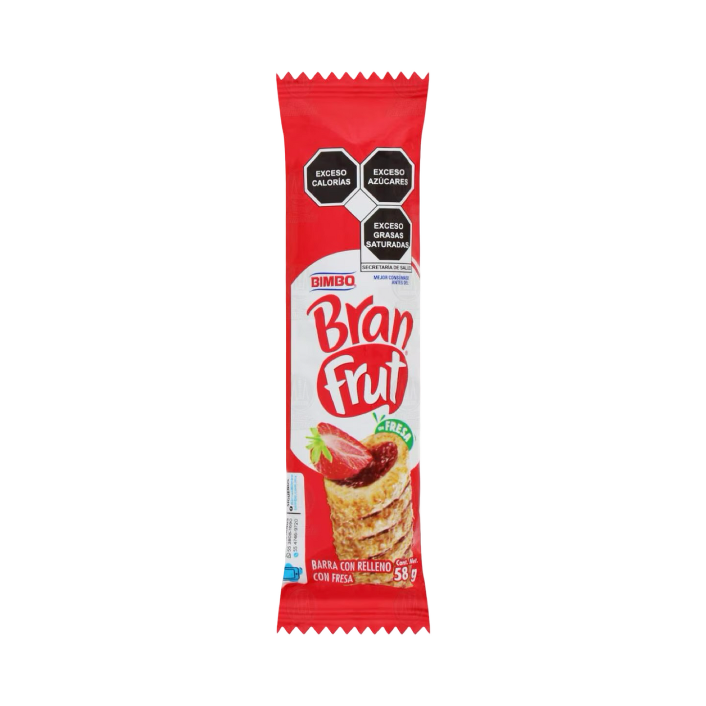 Bran Frut Fresa (75g)