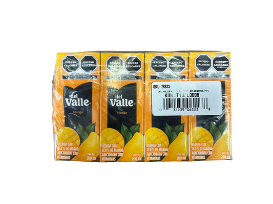 Del Valle Mango 4pc