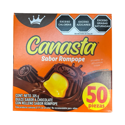 Canasta Sabor Rompope (325g) 50pc