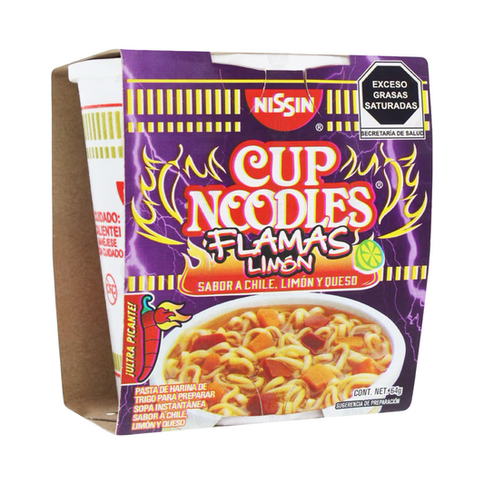 Nissin Cup Noodles Flammas Limon