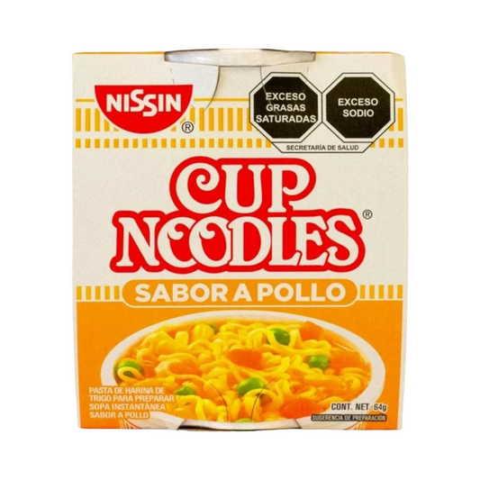 Nissin Cup Noodles Sabor a Pollo