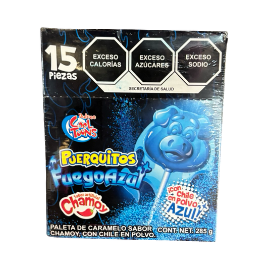 Puerquitos Fuego Azul (258g) 15pc