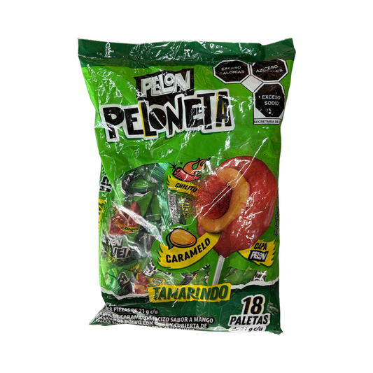 Pelón Peloneta Tamarindo (21g) 18pc