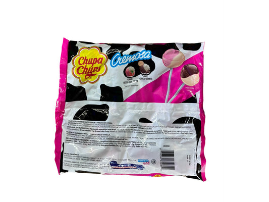 Chupa Chups Cremosa (Fresa Con Crema) 40pc