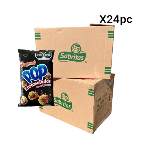 Pops Caramelo 24pc