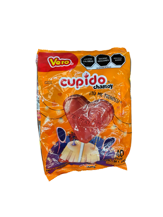 Cupido Chamoy Paleta 48pc