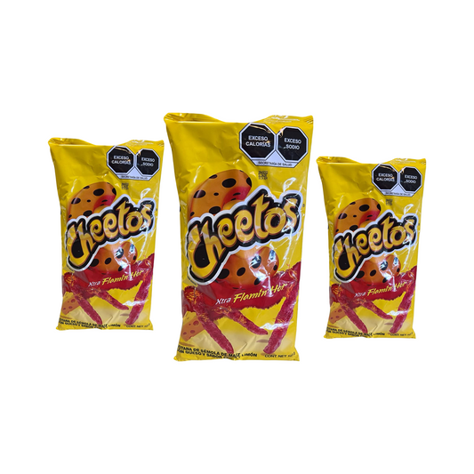 Cheetos Xtra Flamin Hot XL 3pc