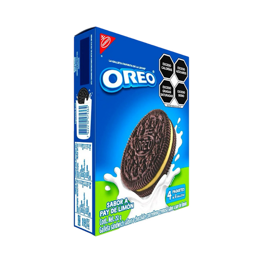 Oreo Lemon Pie 4 120g packs of 6pc