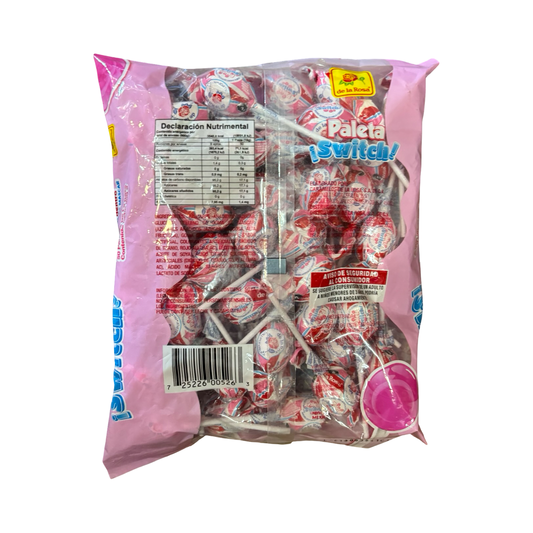 Paleta Switch Chicle / Cereza 900g