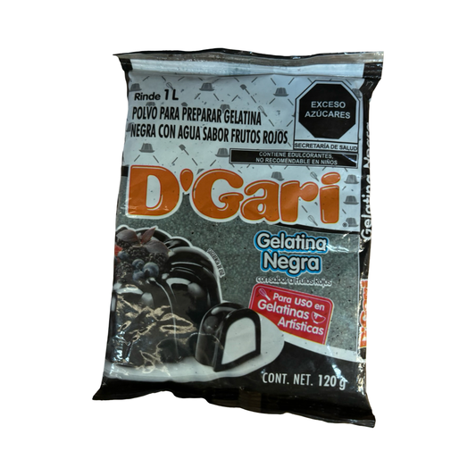 D’Gari (120g) Gelatina Negra