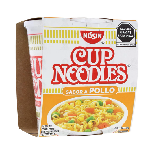Nissin Cup Noodles Sabor a Pollo