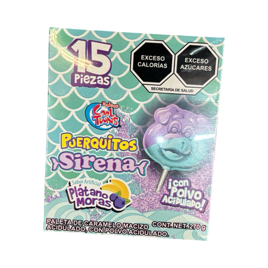 Puerquito Sirena (270g) 15pc